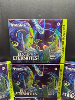 MAGIC THE GATHERING 7 Pack Bundle Edge of Eternities Collector Booster Boxes - Image 2