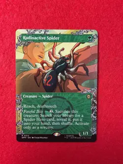 Radioactive Spider - Borderless - Marvel's Spider Man - Magic - MTG - Foil - Image 1