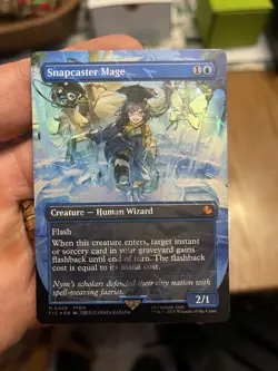 Snapcaster Mage Borderless Chocobo Track FOIL Final Fantasy Foil MTG Magic - Image 2