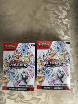 Pokemon TCG Prismatic Evolutions Booster Bundle Sealed Lot of 2 New Sealed - Image 1
