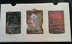 Pokemon TCG 151 UPC Promo Set Mew 053, Mewtwo 052, Metal Mew 205 New Sealed - Image 1