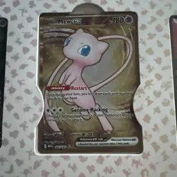 Pokemon TCG 151 UPC Promo Set Mew 053, Mewtwo 052, Metal Mew 205 New Sealed - Image 4