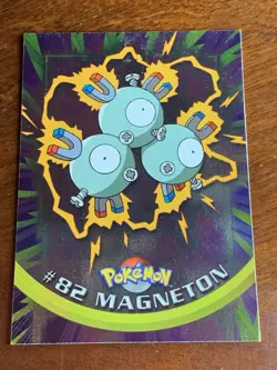2000 Topps Pokemon TV #82 Magneton Silver Foil (C) FREE COMBINED SHIP - Image 1