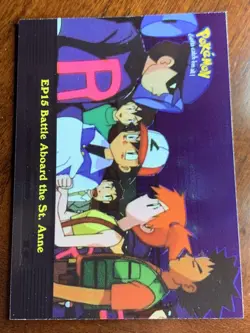 2000 Topps Pokemon TV #EP15 Battle Aboard the St. Anne Foil - Image 1
