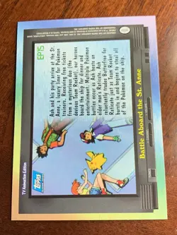 2000 Topps Pokemon TV #EP15 Battle Aboard the St. Anne Foil - Image 2