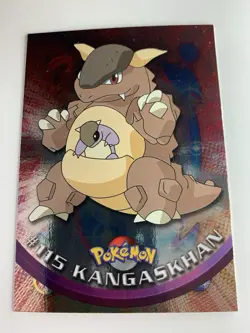 2000 Topps Pokemon TV #115 Kangaskhan (B) Silver Foil FREE COMBINED SHIP - Image 1