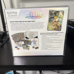 POKEMON CENTER Prismatic Evolutions Elite Trainer Box PC ETB W/ case - Image 2