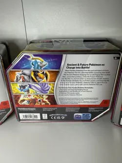 Pokemon TCG Paradox Destinies ex 3 Tin LOT. Brand New/Factory Sealed - Image 5