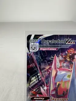 Pokemon TCG Duraludon VMAX TG21/TG30 Sword & Shield Silver Tempest Full Art Holo - Image 3
