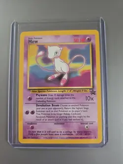Mew Black Star Promo 8 NM/LP Pokemon WOTC - Image 1