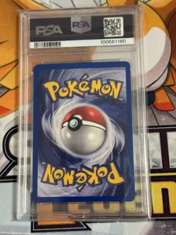 Pokemon Blaine's Moltres Gym Heroes 1st Edition Holo Rare #1 PSA 9 Mint - Swirl - Image 2