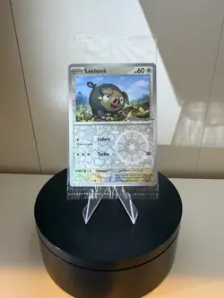 Lechonk POKEMON CENTER Stamp 155/198 Reverse Holo Sealed Promo - Image 1