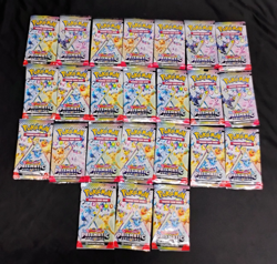 24 EMPTY Pokemon Prismatic Evolutions Empty Booster Packs Wrappers Only NO Cards - Image 4