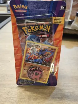2016 POKEMON TCG XY STEAM SIEGE BLISTER PACK W/ Lucario XY139 HOLO PROMO SEALED - Image 1