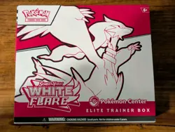 Pokemon White Flare Pokemon Center EMPTY Elite Trainer Box ETB - NO PACKS/PROMO - Image 1