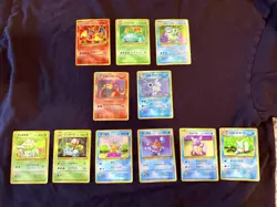 1996 Pokemon TCG Japanese Base Set Holo Lot Charizard Blastoise Venusaur - Image 1