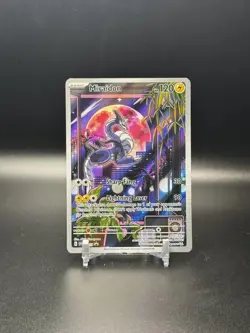 POKEMON SCARLET & VIOLET ETB #013 MIRAIDON BLACK STAR PROMO - NM - Image 5