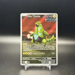 POKEMON TEMPORAL FORCES ETB #98 IRON THORNS BLACK STAR PROMO - NM - Image 1