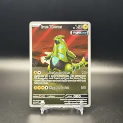 POKEMON TEMPORAL FORCES ETB #98 IRON THORNS BLACK STAR PROMO - NM - Image 3