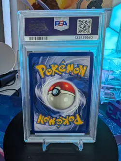 PSA 7 Pokemon Charizard 4/102 Unlimited Base Set Holo Rare TCG - Image 2