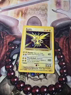 1999 Zapdos Pokemon TCG Base Set Holo 16/102 Unlimited - HP - Fast Free Shipping - Image 1