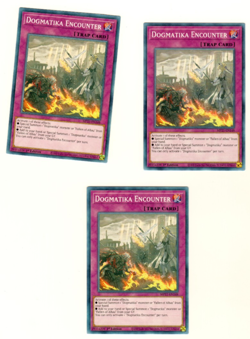 Set Of 3 Dogmatika Encounter Tin Of Ancient Battles 2021 1st Edition Yu-Gi-Oh - Image 1