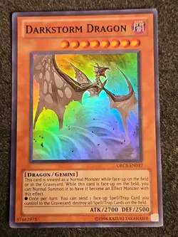 Yugioh Darkstorm Dragon ORCS-EN037 Super Rare VLP - Image 1