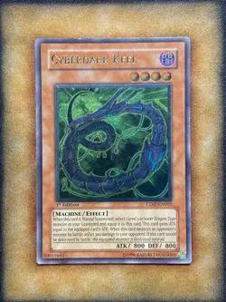 Yugioh Cyberdark Keel CDIP-EN003 Ultimate Rare 1st Ed VLP - Image 1
