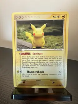 Pokemon TCG Ditto Pikachu Delta Species Card 63/113 Regular Common - Image 1