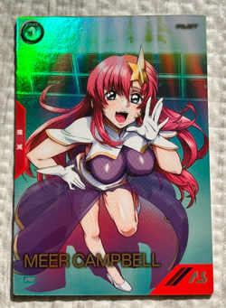 Gundam ARSENAL BASE Card MEER CAMPBELL BANDAI JAPAN PR-183 PR - Image 1