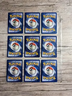 Fossil Set - COMPLETE 32 Common & Uncommon Pokemon Card Lot - WOTC Binder - Image 3