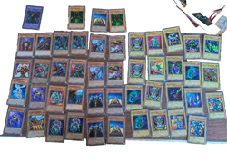 yu-gi-oh cards lot of 40+ starter deck legacy of darkness rise of destiny maybe - Image 1