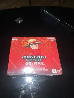 One Piece TCG: OP13 Carrying On His Will Booster Box Sealed English UK SEALED - Image 1