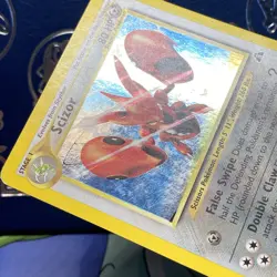 Pokemon TCG Scizor Neo Discovery 10/75 Holo Unlimited Rare Card LP - Image 5