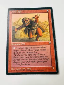 Magic The Gathering Card Orchish Spy By DECKMASTER - Image 2