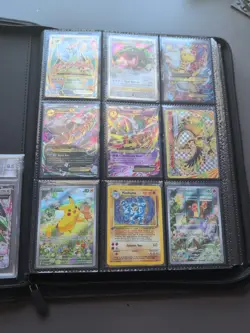 Pokemon TCG Binder With Assorted Cards, Not Full - Image 3