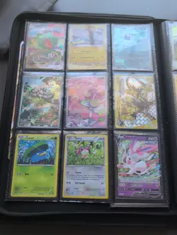 Pokemon TCG Binder With Assorted Cards, Not Full - Image 4