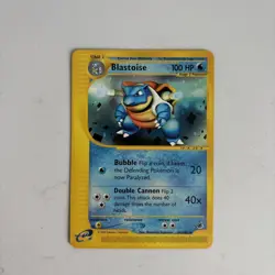 Pokemon TCG Blastoise Expedition Base Set Regular Rare Card 36/165 - Image 1