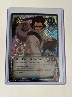 Naruto 159 - Gen Aburame - Diamond Foil - Near Mint Card - Image 1