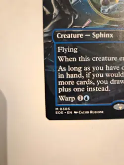 MTG Edge of Eternities Quantum Riddler Borderless #305 - Image 2