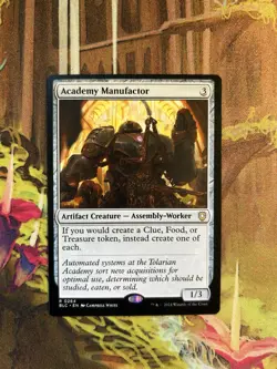 Academy Manufactor - NM - Bloomburrow Commander - MTG - Image 1
