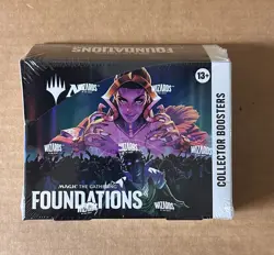 Magic: The Gathering Foundations - Collector Booster Box - Sealed - US SELLER - Image 1