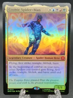 Magic the Gathering, Spider-Man - Cosmic Spider-Man, #0127 - Foil - Image 1