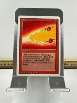 Magic: The Gathering - Fork (Revised Edition) #153 Rare - Lightly Played - Image 1