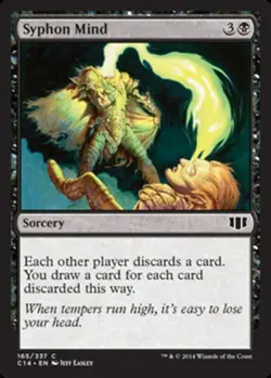 1x Syphon Mind NM-Mint, English Commander 2014 MTG Magic - Image 1