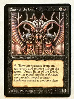 Eater of the Dead - Magic the Gathering MTG The Dark - NM - Free Shipping! - Image 1