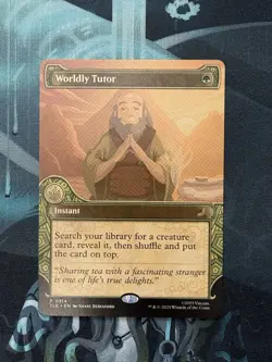 Worldly Tutor (Showcase) Avatar: The Last Airbender: Eternal-Legal Regular - Image 1