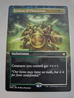 MTG - Anthem of Champions Borderless Foundations 344 - Image 1