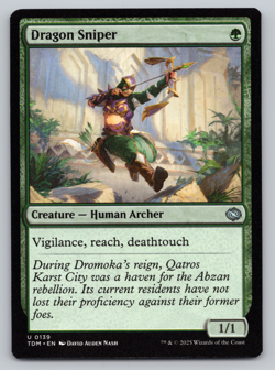 Dragon Sniper - Tarkir: Dragonstorm - MTG - Image 1