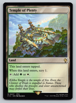 Temple of Plenty - MTG Commander Final Fantasy - Image 1